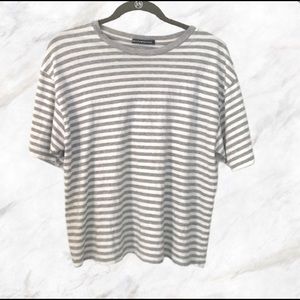 Brandy Melville Baggy Stripe Shirt: